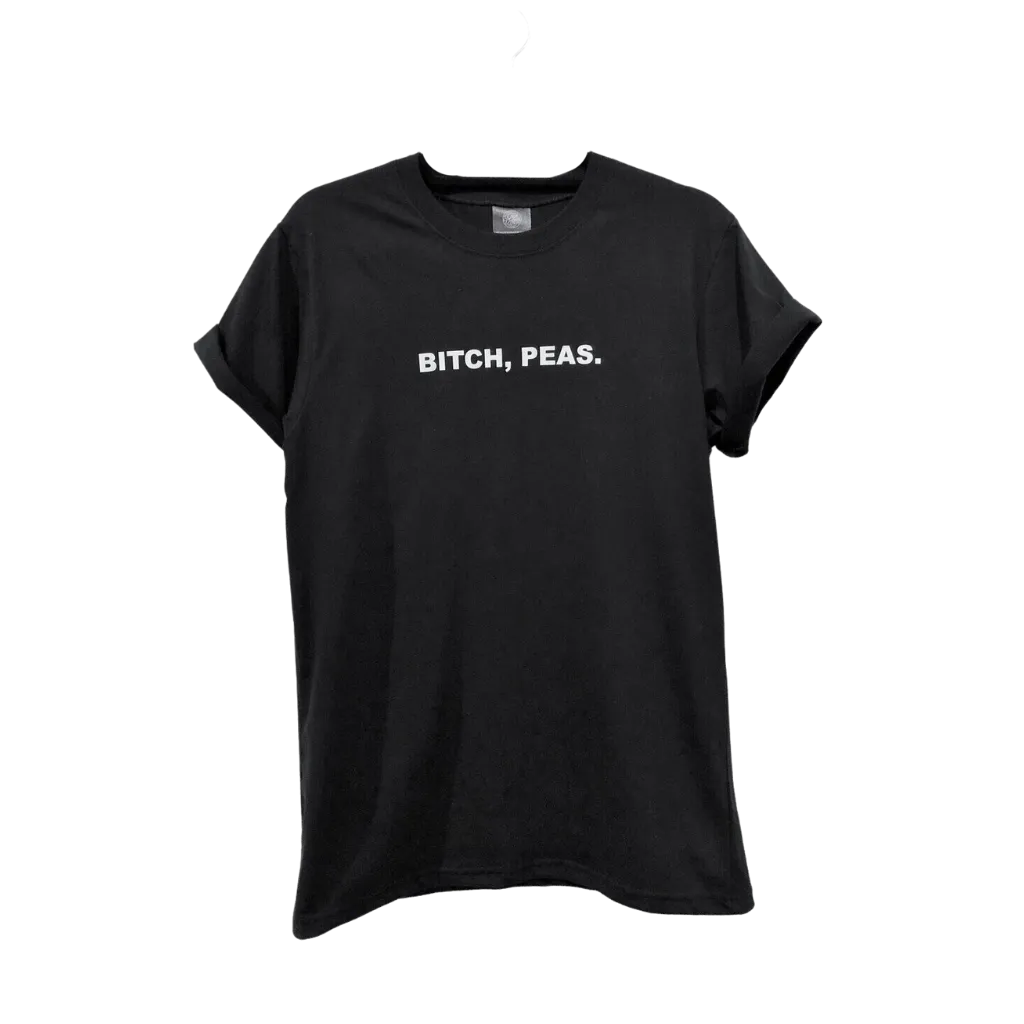 Talk Vegan to Me - B!tch Peas T-Shirt