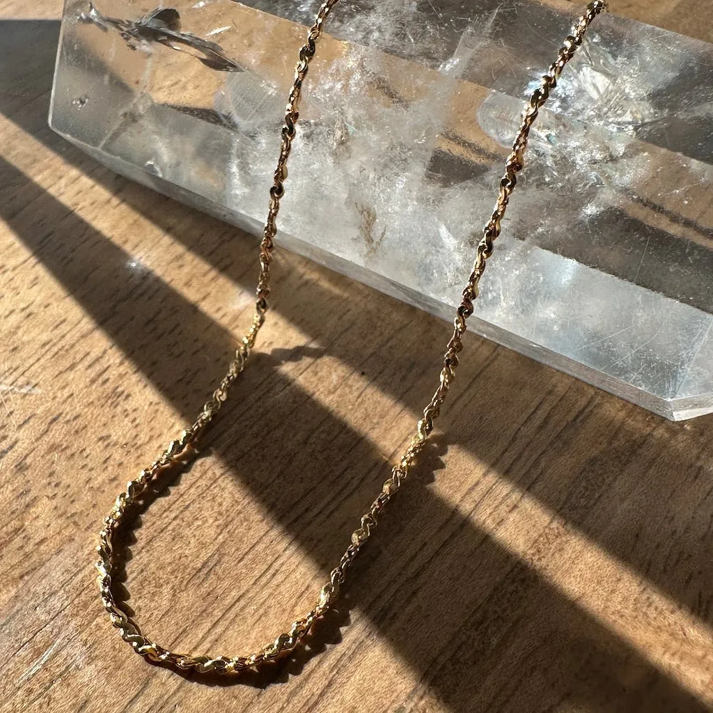 Tinsel Chain Necklace