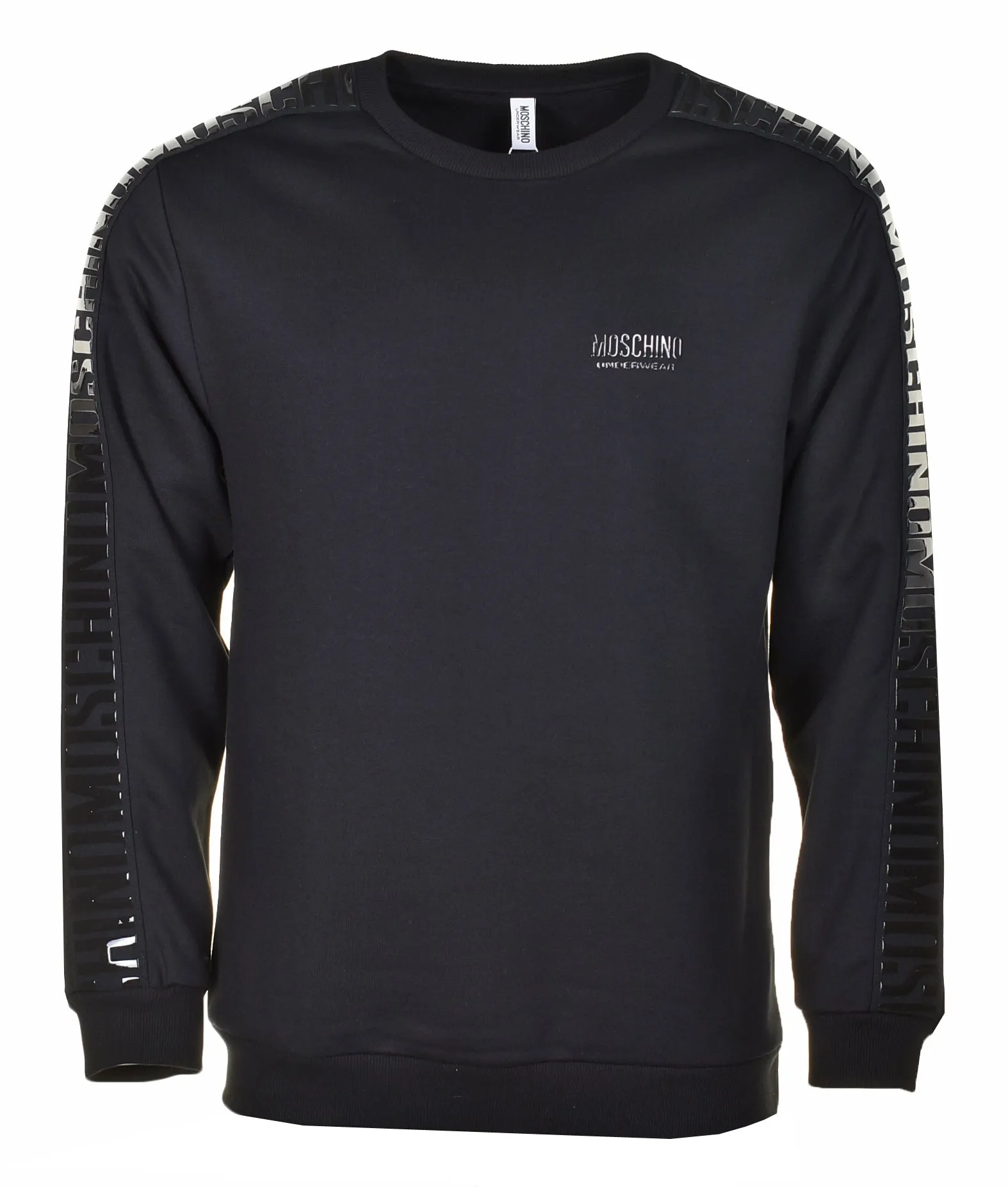 Underwear Gloss Tonal Tape Sweatshirt Black