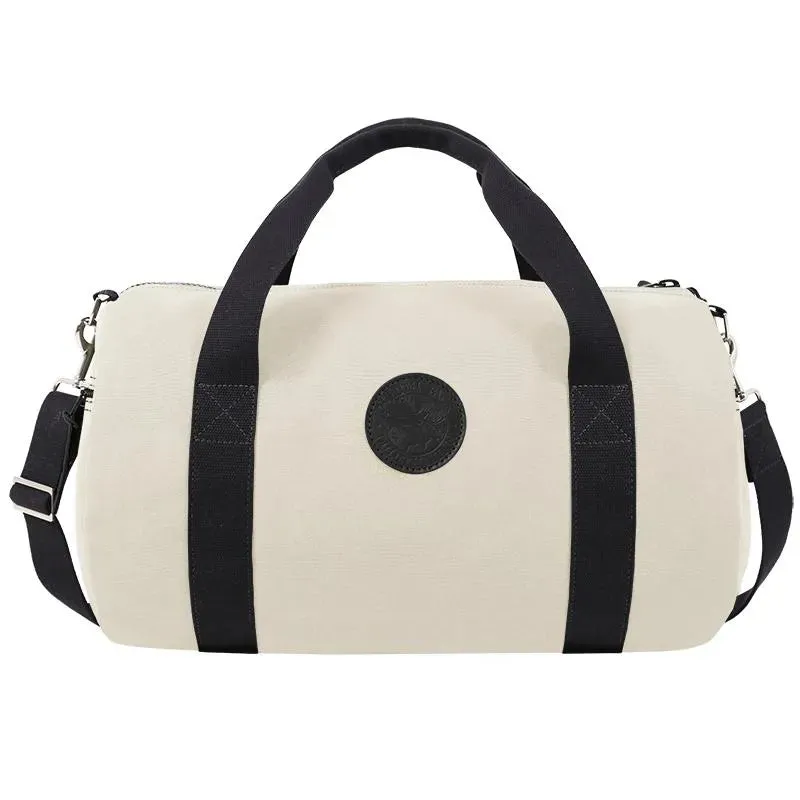 Zippered Round Duffel