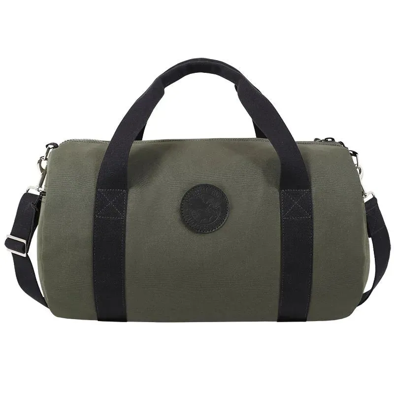 Zippered Round Duffel